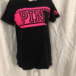 Junior girls PINK short sleeve shirt